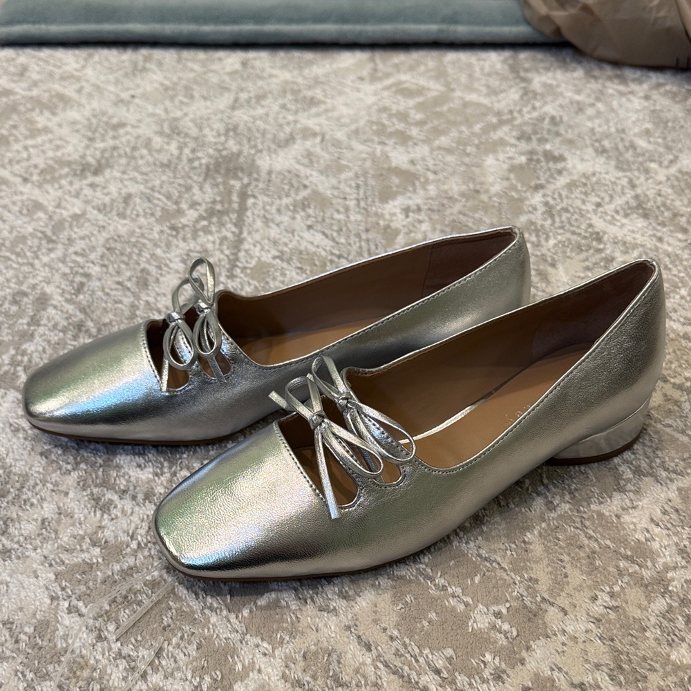 Copper key Elegant Silver Women's Shoes